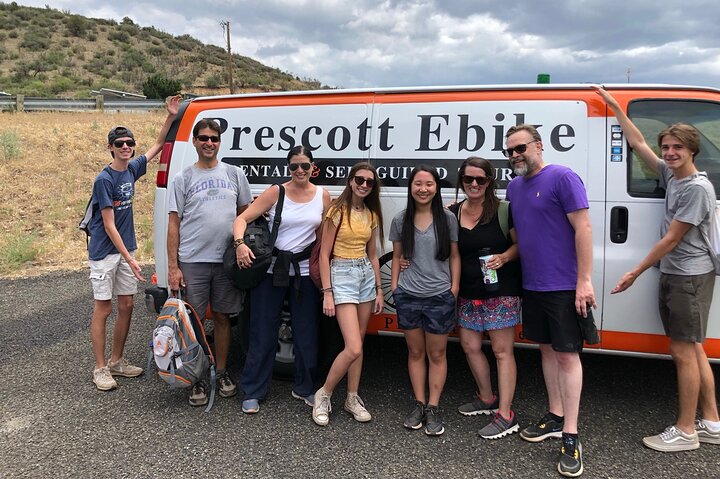 Paseo en bicicleta eléctrica de 2 horas en The Peavine Trail (popular)