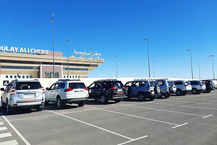 Errachidia flygplatstransfer till eller från Saharaöknen Merzouga