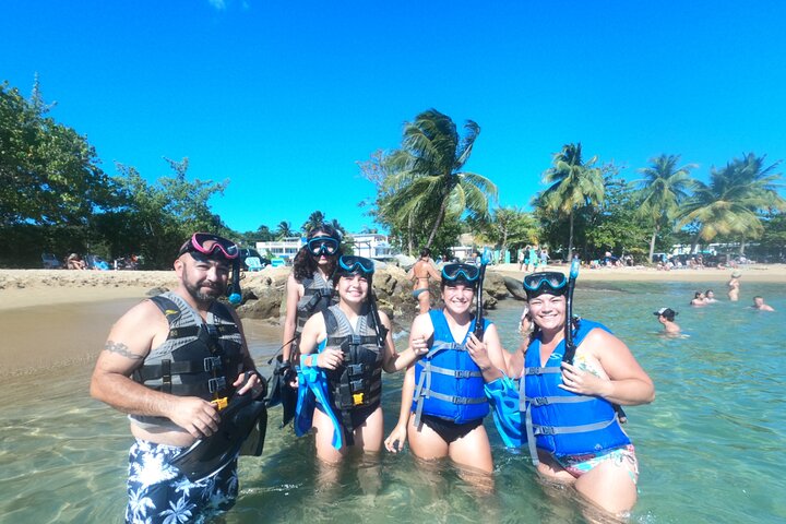 Aventura de mergulho com snorkel em recifes de coral com fotos e vídeos