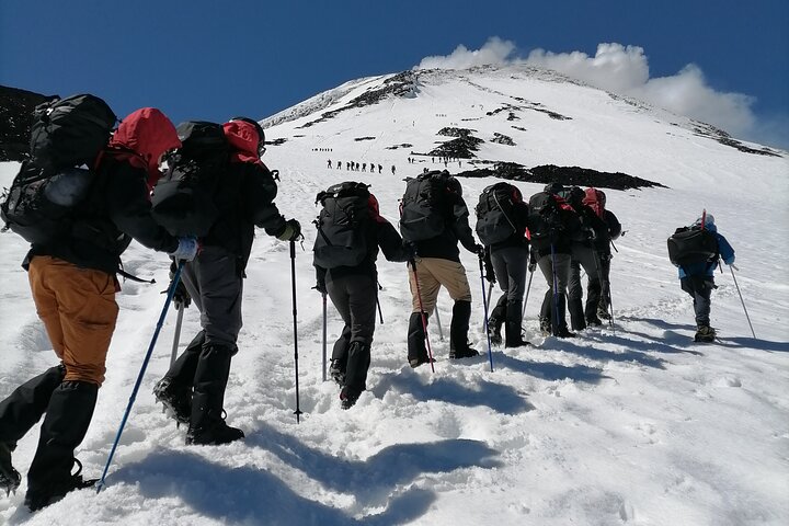 Guidad uppstigning till vulkanen Villarrica från Pucón