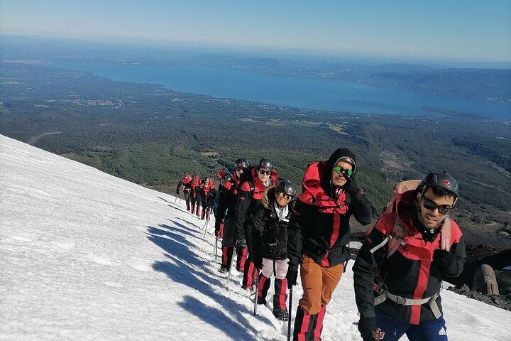 Guidad uppstigning till vulkanen Villarrica från Pucón