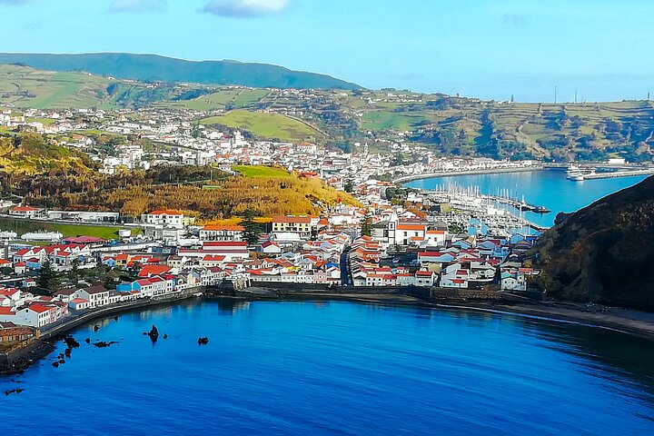 Eiland Faial: een volledige dag met lokale gids, vulkanen en landschappen