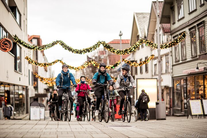 Tour guidato in EL-Bike nella città di Haugesund e Rising Tides