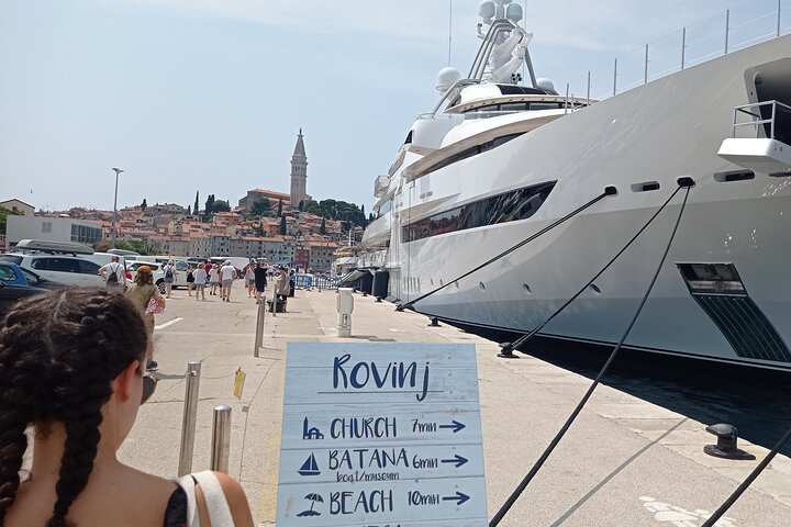 Vrsar, Lim Fjord und Rovinj Tagestour mit dem Boot mit Getränken