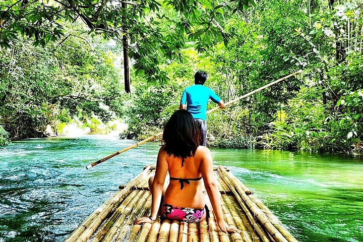 Bambus-Rafting und Sea Turtle Conservation Center Halbtagestour ab Khao Lak
