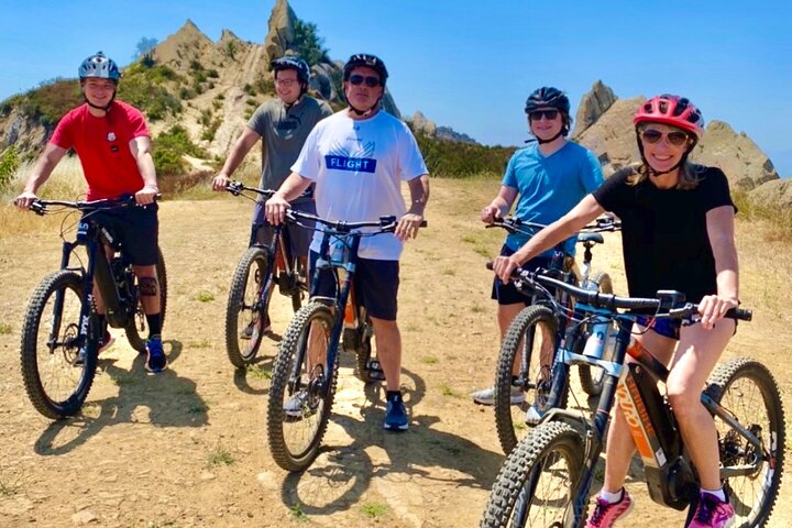 Schilderachtige Malibu Overlook elektrische fietstocht voor beginners