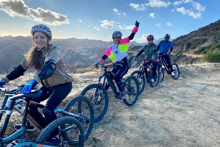 Schilderachtige Malibu Overlook elektrische fietstocht voor beginners