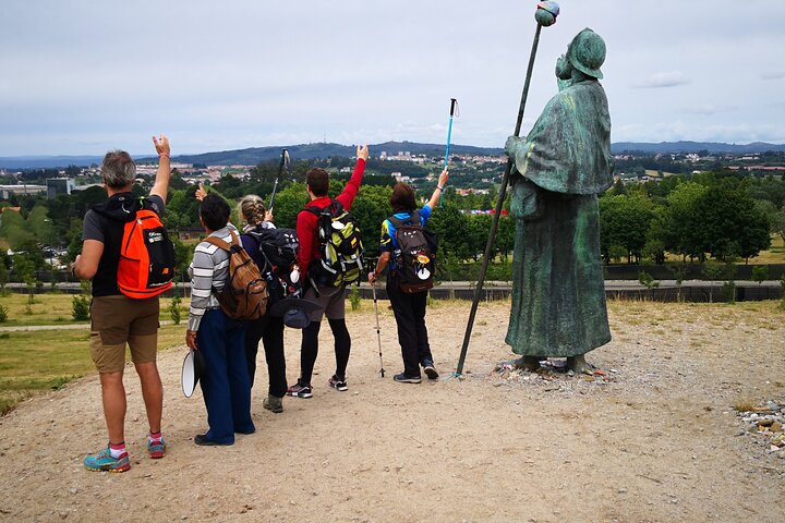 Franske Camino de Santiago fra Sarria til Santiago de Compostela