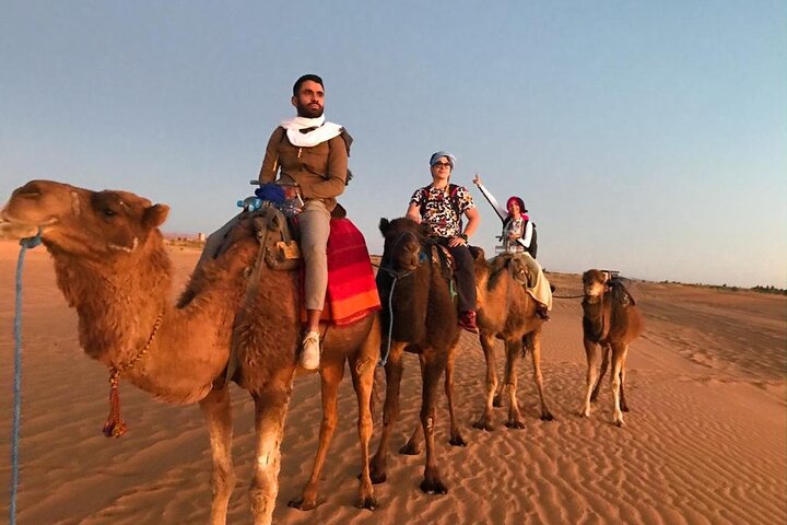 Exclusieve Merzouga Desert Safari: Kamelentocht, zandsurfen & diner
