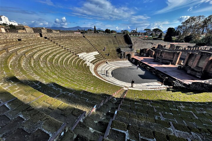 Pompeji guidet tur fra Napoli med skip-the-line entré