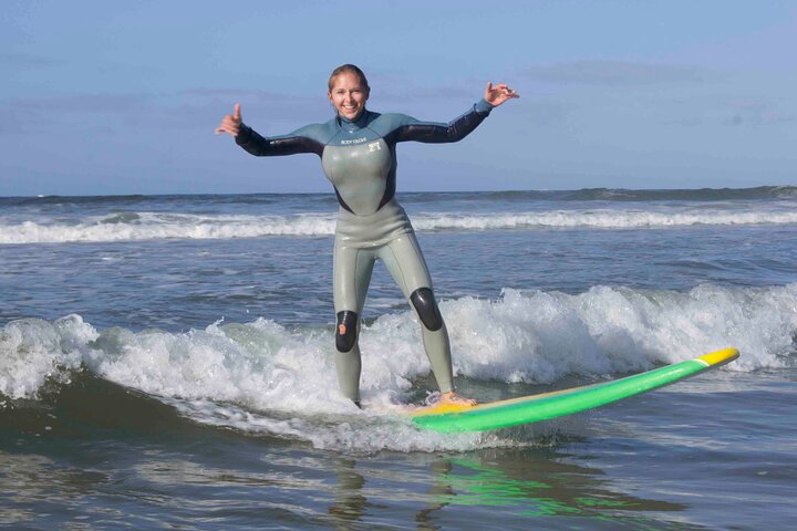 Privat grupp surflektion i Redondo Beach