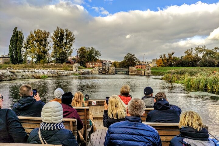Gdansk guidad stadskryssning på historisk polsk båt