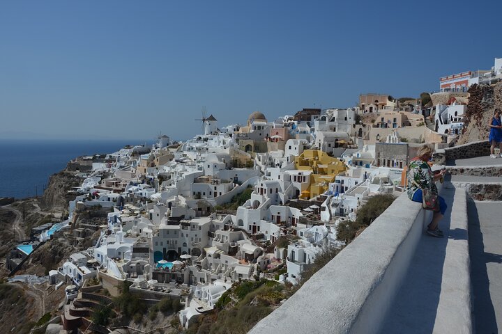 Santorini Highlights Tour per piccoli gruppi con opzione di degustazione di vini