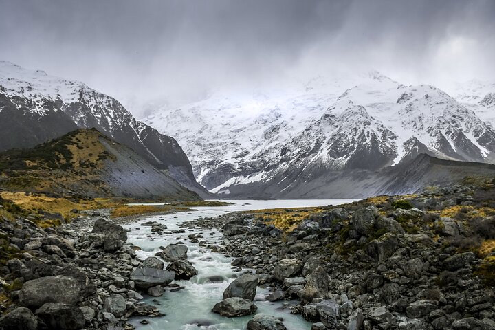 Mount Cook og Lake Tekapo dagstur fra Christchurch med lunsj