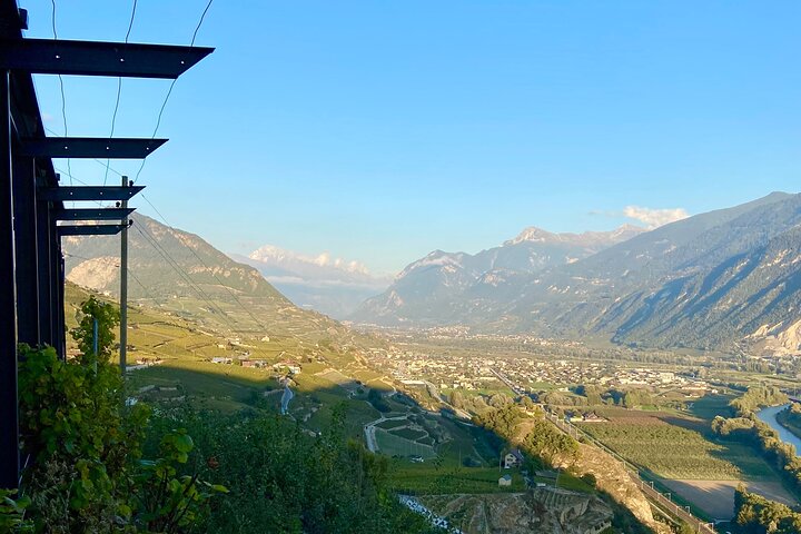 Wein- und Speisespaziergang durch die Weinberge in Sion