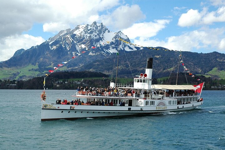 Mount Pilatus Summit from Lucerne With Lake Cruise