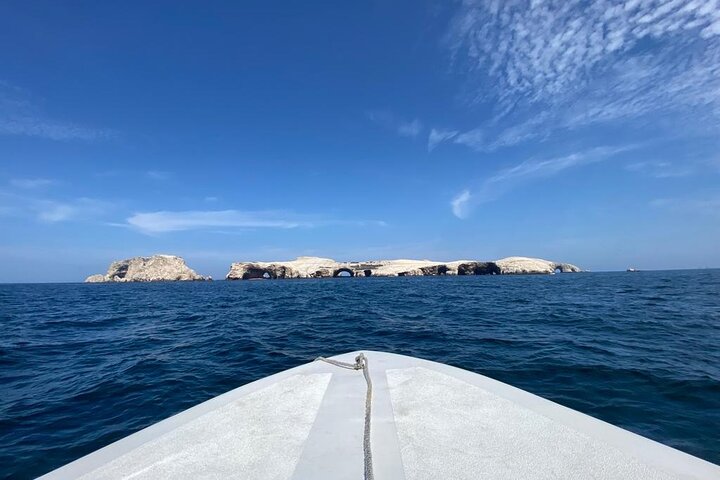 Ballestas island & Paracas reserve from PISCO CRUISESHIP TERMINAL