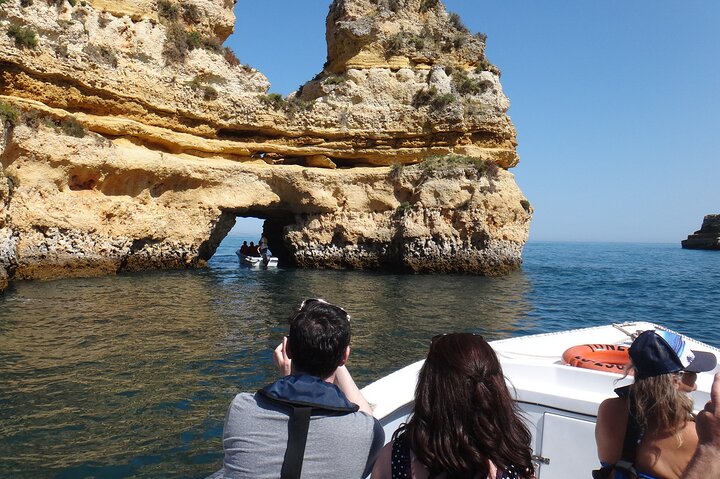 Tour naar binnen in de grotten / grotten de Ponta da Piedade - Lagos