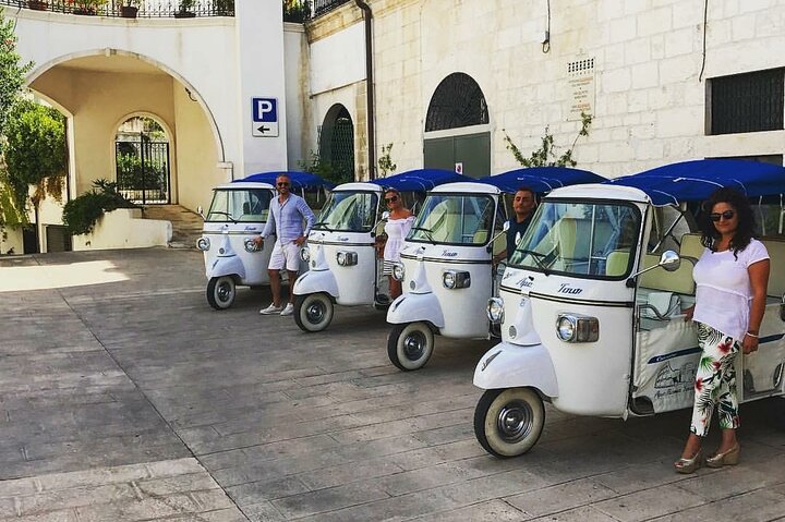 Privérondleiding door het middeleeuwse dorp Ostuni door Tuk Tuk