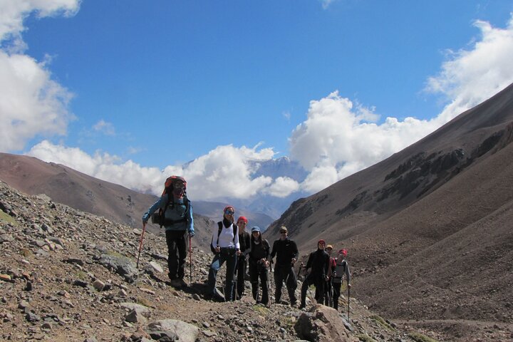 Trekking to Turquoise Creek Barreal