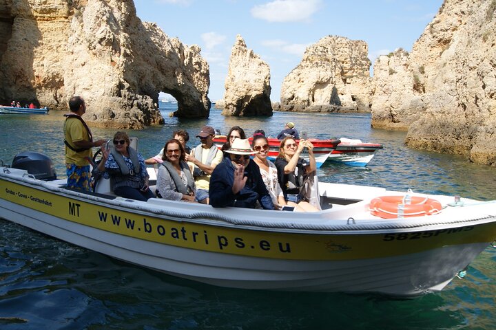 Tour naar binnen in de grotten / grotten de Ponta da Piedade - Lagos