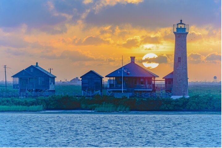 Privat Dolphin Watch och Sunset Boat Tour Port Aransas Texas