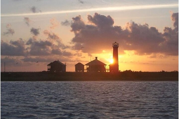 Privat Dolphin Watch och Sunset Boat Tour Port Aransas Texas