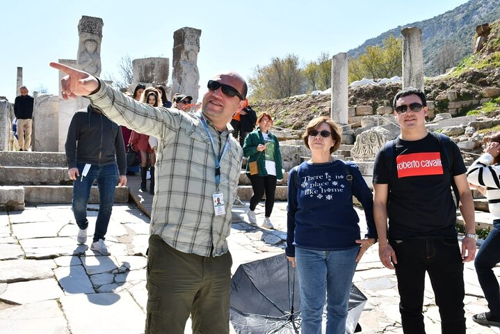 Tout compris : visite exclusive d'Éphèse depuis le port de Kusadasi