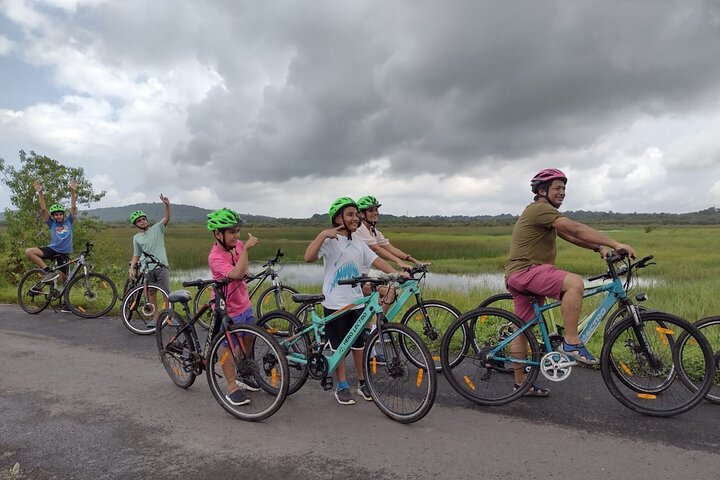 Tour en bicicleta eléctrica por la isla de Chorao ciclismo Zens