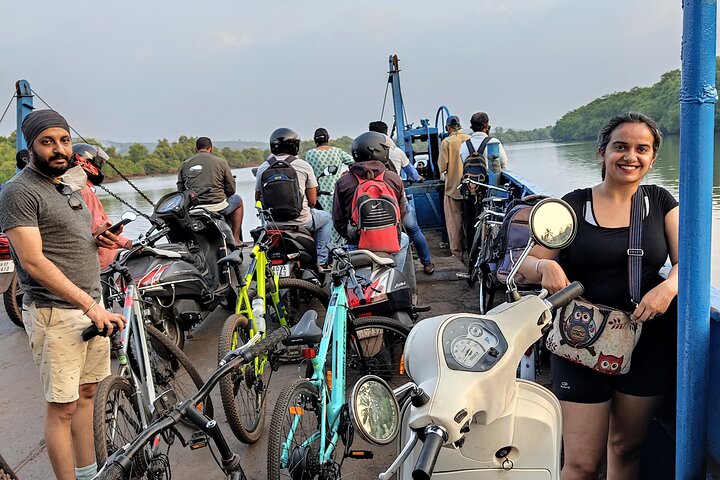 Tour en bicicleta eléctrica por la isla de Chorao ciclismo Zens