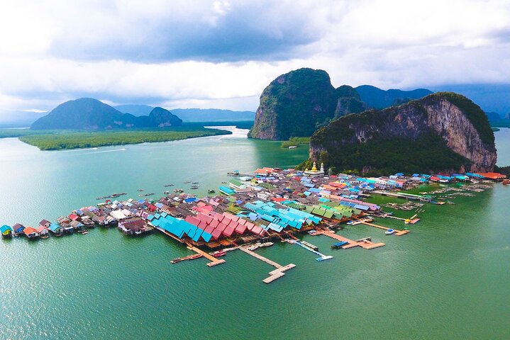 Tour avventura dell'isola di James Bond da Khao Lak con canoa e pranzo in mare
