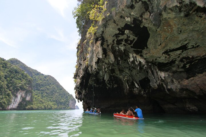Tour avventura dell'isola di James Bond da Khao Lak con canoa e pranzo in mare