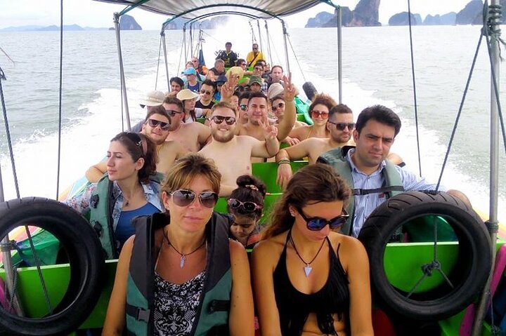Tour avventura dell'isola di James Bond da Khao Lak con canoa e pranzo in mare