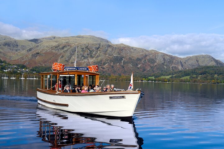 Coniston Water Wild Cat Island Cruise Rota Amarela