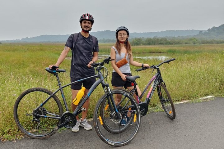 Tour en bicicleta eléctrica por la isla de Chorao ciclismo Zens