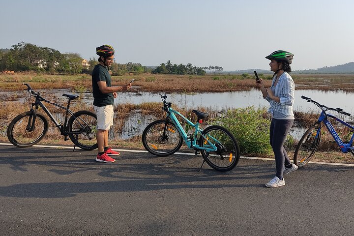 Tour en bicicleta eléctrica por la isla de Chorao ciclismo Zens