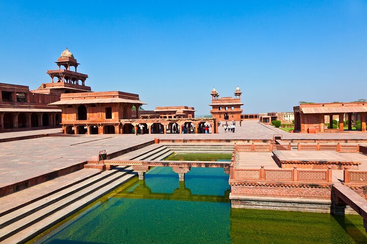 Agra Drop mit Besuch von Chand Baori und Fatehpur Sikri von Bundi