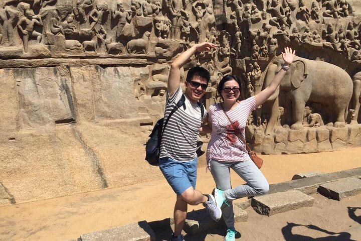 Mahabalipuram walking tour by tourism ministry approved company