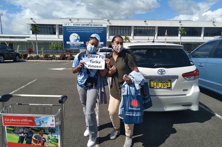 Fiji Marriott Resort à l'aéroport de Nadi ou à Port Denarau (transfert privé)