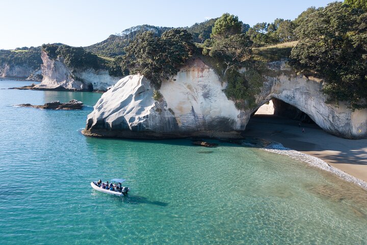 Aventuras nas cavernas do mar no Coromandel
