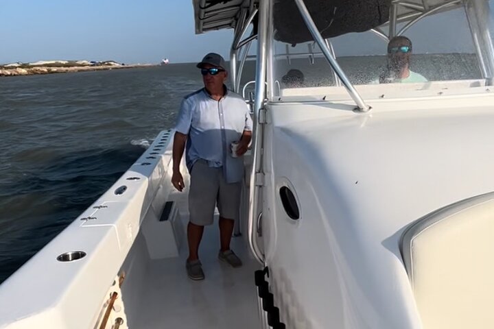 Privat Dolphin Watch och Sunset Boat Tour Port Aransas Texas
