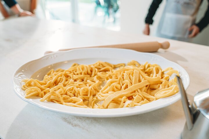 Chianti -Fresh Pasta Making klasse og saucer med frokost eller middag