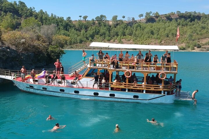 Green Canyon: zij-jeepsafari met lunch, waterval en boottocht