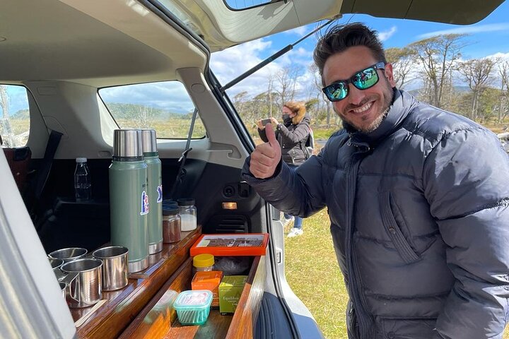 Lacs 4WD Off Road avec déjeuner au lac Fagnano depuis Ushuaia