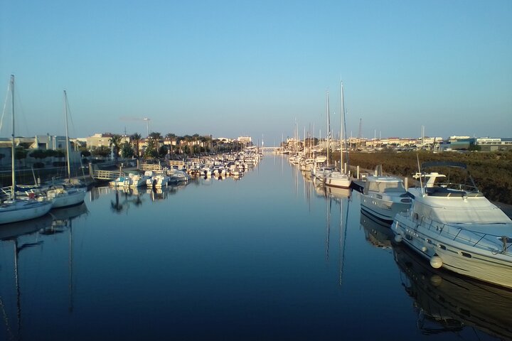 Feliz passeio pela Camargue, visita, passeio, excursão de bicicleta elétrica