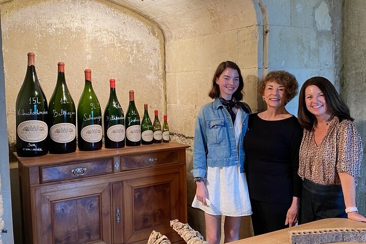 Prise en charge anglophone des vignobles de la Loire à Amboise ou à Tours