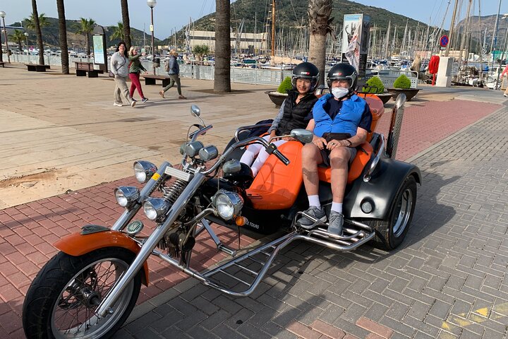 Lyxig Rewaco-trike "The Fun In The Sun Tour" - (3 timmar, min av 2 passagerare)
