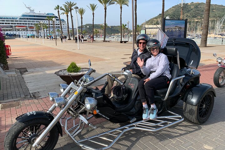Lyxig Rewaco-trike "The Fun In The Sun Tour" - (3 timmar, min av 2 passagerare)