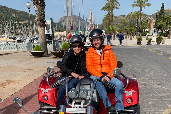 Lyxig Rewaco-trike "The Fun In The Sun Tour" - (3 timmar, min av 2 passagerare)