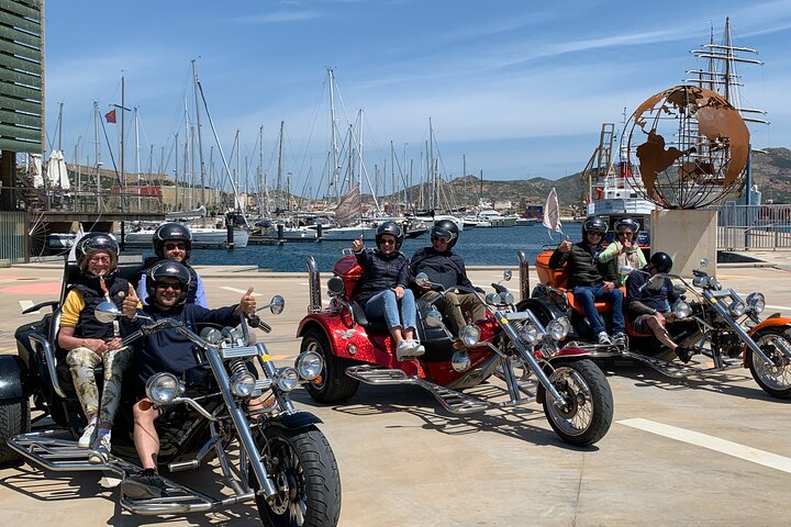 Lyxig Rewaco-trike "The Fun In The Sun Tour" - (3 timmar, min av 2 passagerare)